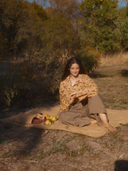 LIMITED FLOWER KHAMSIN SHIRT