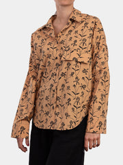 LIMITED FLOWER KHAMSIN SHIRT